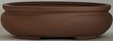 BuyBonsai's Bonsai Pot 12 Oval Unglazed