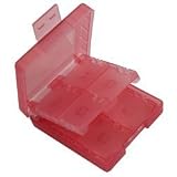 Hellfire Trading DS, DS Lite & DSi Game Card Holder Case - 16 in 1 - Pink (Nintendo DS, DSi, XL)