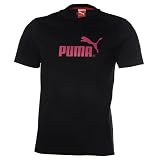 PUMA Herren T- Shirt Large Logo Tee, black, XXL, 813943 01