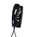 Cortelco 2554-ARC-BK 255400arc20m Wall Phone W/armored Cord