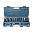 15-Piece 1/2-Inch Drive Deep Impact Socket Set, SAE