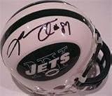 Laveranues Coles autographed Football Mini Helmet (New York Jets)