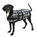 Casual Canine Plaid Blanket Coat for Dogs - Water Resistant / Fleece Lined - X-Large
