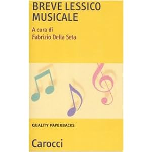 Breve lessico musicale