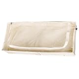 Household Essentials 1862 Natural Canvas Underbed Storage Chest