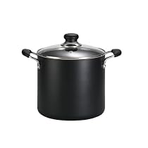 T-Fal Professional Total Nonstick 8-Quart Stockpot, Black