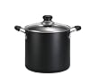 T-Fal 12-quart Total-Nonstick Stock Pot, Black