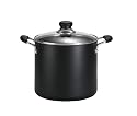 T-Fal 12-quart Total-Nonstick Stock Pot, Black