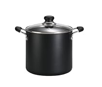 T-Fal Professional Total Nonstick 8-Quart Stockpot, Black