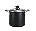 T-fal A9228064 Specialty Nonstick 12-Quart Stockpot Dishwasher Safe Stock Pot Cookware, Black