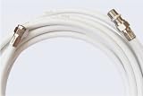 5m Satellite Extension cable kit for relocating sky, Freesat or other satellite receiver to another part of the room