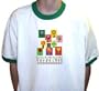 OrganArt Organ Donor Awareness Green Ringer T-Shirt
