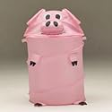 PIG HAMPER - ANIMAL LAUNDRY HAMPER TOY STORAGE- POP UP