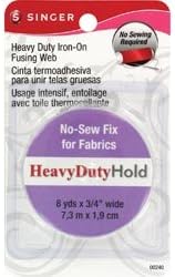 Bulk Buy: Singer Sewing (3-Pack) Fusing Web Heavy Duty .75'X8yd 00240
