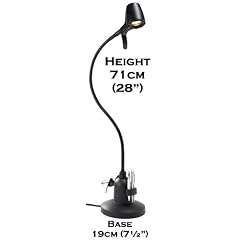 Serious Readers "High Definition" farbe Schwarz Tischlampe Speziell f�r Lekt�re - Ph�nomenal Licht Qualit�t - 10 mal st�rker als eine 60 Watt Gl�hlampe - Energiesparend:- 600 Watts Produktion einzige konsumieren 35 watts von elektrischer - Dies ist die "Bugatti Veyron" Beleuchtung f�r Lekt�re - Hergestellt in Gro�britannien - Diese Lampe ist mit einem 230V, EURO-Stecker ausgef�hrt!