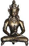 ShalinCraft Buy Buddha Statue Sculpture Made in Brass 5.5 x 4.5 