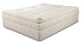 Cal King Natura Organic Latex Eco Transcend Ultra Plush Euro Top Mattress Set