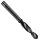 Dormer E650 High-Speed Steel Combined Drill and Tap, Black Oxide Finish, Round Shank With Square End, Modified Bottoming Chamfer