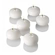 2" White Floating Candles Set of 36 Wedding Party Favor