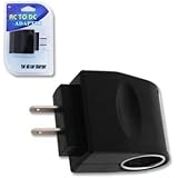 Universal AC to DC Car Cigarette Lighter Socket Adapter