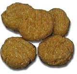 Does your pup go crazy for peanut butter? Our famous peanut cookies are not only yummy, they're baked fresh from all-natural, organic, human-grade ingredients. Take a whiff (or a taste) of them yourself -- you'll see what we mean!These cookies are perishable and are shipped frozen.One of our best sellers! Wheat, soy and corn-free, great for dogs wi...