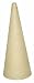 Package of 12 - 7" Fiberboard Paper Cones for Making Dolls, Angels, Tree Toppers & More