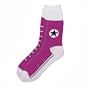 Fuchsia High Top Sneaker Socks
