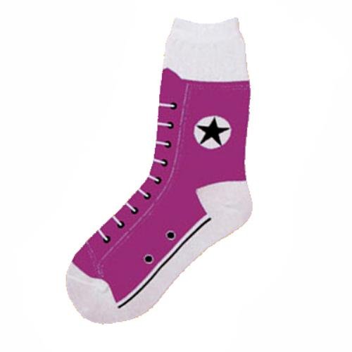 Fuchsia High Top Sneaker Socks product image