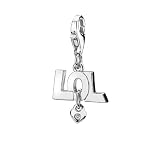 Hot Diamonds Lots Of Love Silver And Diamond Charm