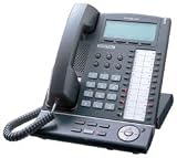 KX-T7636-B Panasonic Digital Proprietary Telephone 6-Line Backlit LCD Speakerphone Black
