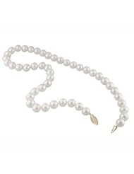 Akoya Cultured Pearl Necklace 18in