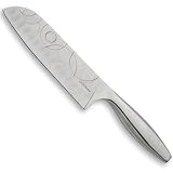 CulinHome Decor Collection 7-Inch Splash Santoku Knife