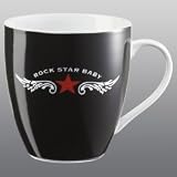 Eigenschaften Nici Rock Star Baby Tasse schwarz / Nici, 29020 Rock Star Baby, Tasse, schwarz, 12cm hoch