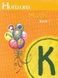 Horizon Math K SET of 2 Student Workbooks K-1 and K-2