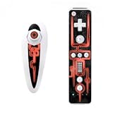 Ruby Twilight Design Nintendo Wii Nunchuk + Remote Controller Protector Ski ....