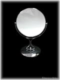 New CHROME Bathroom Bath Vanity table MIRROR Stand