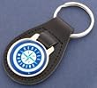Seattle Mariners Leather Keychain