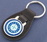Seattle Mariners Leather Keychain