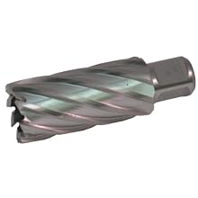 Jancy Slugger Tap Size High-Speed Annular Steel Cutter, Uncoated (Bright) Finish, 3/4" Annular Shank, 2" Depth