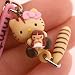 Sanrio Hello Kitty x Shokotan, Shoko Nakagawa Netsuke Cell Phone Strap (Mamitas Pink) --Japanese Import!