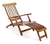 All Things Cedar 5-Position Steamer Chair Chaise Lounge