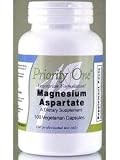 Priority One Vitamins - Magnesium Aspartate 100 caps