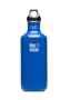Klean Kanteen Stainless Steel Water Bottle with Poly Loop Cap (40-Ounce, Ocean Blue)