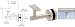 C.R. LAURENCE HR2EGBS CRL Brushed Stainless Glass Mounted Hand Railing Bracket