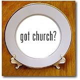 Got Church - 8 Inch Porcelain Plate