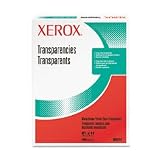 Xerox - Transparencies - clear - Letter A Size (8.5 in x 11 in) - 100 pcs.