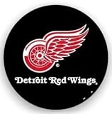 Detroit Red Wings Black Spare Tire Cover