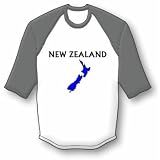 New Zealand Map T Jersey