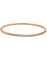 CleverEves 18Kt Yellow Gold Slip-On Bangle