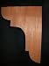 4-1/2" X 6" Mahogany Bracket [CAPITOL CITY LUMBER]